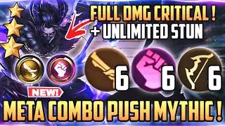 META COMBO EVOLUTION PUSHES TO MYTHIC! LATEST MAGIC CHESS UPDATE