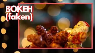 Fake BOKEH: Creative PHOTOGRAPHY during Christmas in lockdown. Dutch tutorial with English subtitles