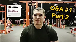 Q&A #1 Part 2: Best Vegan Protein Powder? Training Volume for Older Lifters, My Favorite Color