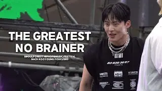 [4k][백구영] 230617 서울숲 힙합&뮤직 페스티벌 | The Greatest + No Brainer (백구영 Focused)