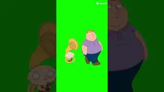 stewie trombone green screen