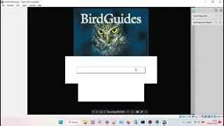 Bird Guides: The CD-ROM Guide to All the Birds of Europe (1996) on Windows 95 Virtual Machine