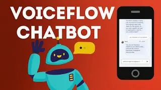 I will develop custom ai chatbot for website with voiceflow