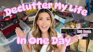 I did the 30 DAY MINIMALISM CHALLENGE in ONE DAY: Here's what happened