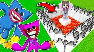 НУБ И ПРО ПОЙМАЛИ В ЛОВУШКУ SCP в МАЙНКРАФТ РАКУН И ДОЧКА НОВАЯ РУБРИКА