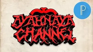 CARA membuat logo TEKS METAL