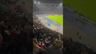Banditi Curva sud Milano 🔴⚫️allo stadio Maradona di Napoli Champions (quarti di finale 18/04/2023)