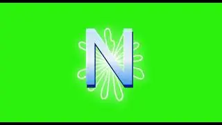 Green Screen ABC With Speaking Letters | Animation green screen abc background video