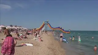 Керчь, Аршинцевская коса, горпляж, пляж Нимфей 28 07 24
