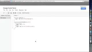 Google Apps Script - Debugger