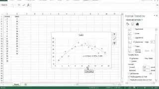 Using Excel to Do Trend Forecasting