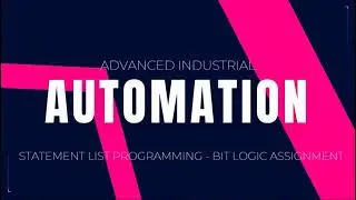Statement List Programming - Bit Assignment Instructions