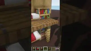 как сделать двух этажную кровать в майнкрафт без модов minecraft shorts 