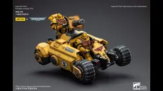 JOYTOY Warhammer 40K 1/18 Imperial Fists Primaris Invader ATV