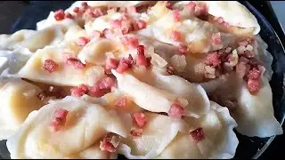 ВАРЕНИКИ С КАРТОШКОЙ  (Очень Вкусно По-Домашнему)