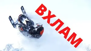 НА БАЙКАЛЕ РАЗБИЛИ СНЕГОХОД ! МАМАЙ! ПРЫЖОК на 1000000 рублей!