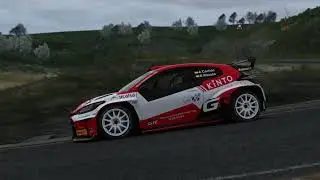 Rally RACC  en un GR Yaris Rally 2 de Alejandro Cachon