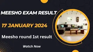 Meesho Exam result update | messho ka result Kab aayega? is messho result declared?