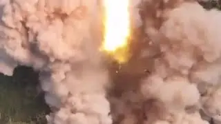 SLOW MO! China Rocket Fails Static Fire Test, Launches Uncontrolled