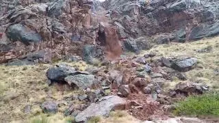 More flooding at Power Dam on Mill Creek in Moab on 8/11/2022