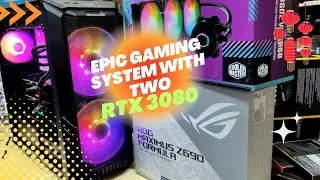 Building an EPIC Gaming System with TWO RTX 3080s & a Maximus Z690 Formula | Insource IT
