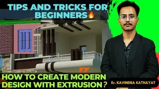 How to Create a Generic Model using Extrusion in Revit Architecture - Step by Step Tutorial