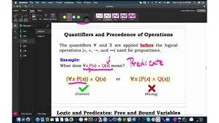 Predicate Logic, Quantifiers and Examples (2/4)