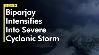 cyclone biparjoy. live tracking by windy app. speed upto 200 km/h.