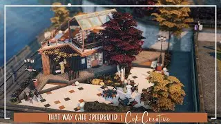 That Way Cafe | Sims 4 Speed Build w/ Voiceover