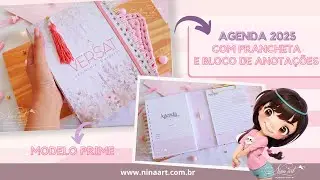 AGENDA DIÁRIA 2025 COM CLIP PRANCHETA | AGENDA DUO