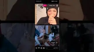 رينا محمد وجهاد حسن طلعو لايف😳❤🔥ريناد بتسأل جهاد حسن سؤال محرج جدا😱