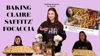 amateur baker attempts to make Claire Saffitz' soft and crispy Focaccia (dessert person)