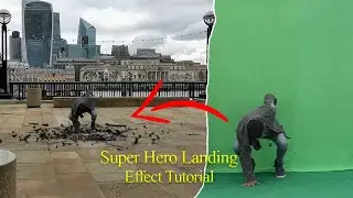 SuperHero Landing Effect Tutorial | Parjosh Creation