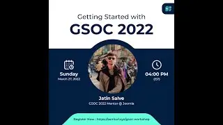 Getting started with GSOC'22 with Jatin Salve| SemiKolan