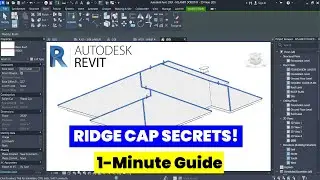 Create Roof Ridge Caps in Revit in under 5 Minutes!