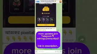 Pixel tap daily combo cards 07 July 2024 | Pixeltap by Pixelverse
