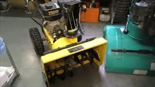 Repair of a snowplow reducer worm wheel replacement