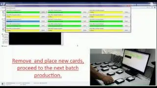 Card Quantity Production Tool Operating Demo