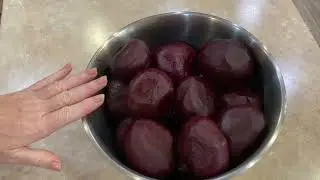 Preserving beets for the winter. Two options: in borscht, vinaigrette, etc.