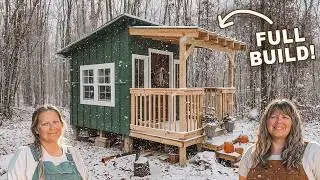 We Built a Cozy Cabin in the Woods (Start to Finish Reveal!)