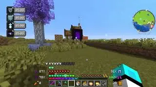 Sezon 12 Minecraft Modlu Survival Bölüm 18 - Tarla Yaptım ve Yeraltı Evi ile Birleştirdim
