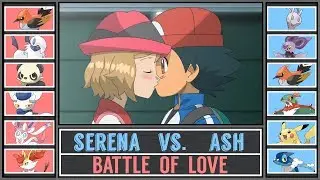 Ash vs. Serena (Pokémon Sun/Moon) - Battle of Love