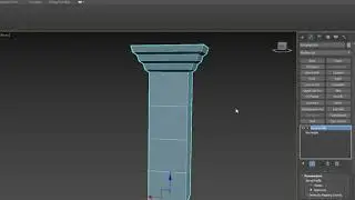 bevel profile 04 -pillar style 3ds max