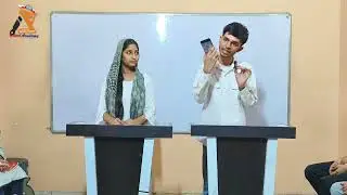 students' Debate on mobile phone is boon or Bane | english with Akram