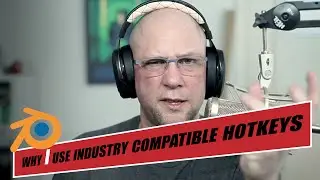 Why you should use industry compatible hotkeys in Blender