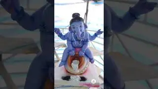 Shree Krishna ganpati bappa🥰 | #shreekrishna #krishna #ganpati #ganpatibappamorya #youtube #shorts