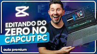 CAPCUT PC - How to EDIT VIDEOS from Scratch on your COMPUTER