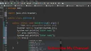 Java Program To Add Two Numbers || Addition Of Two Number In Java