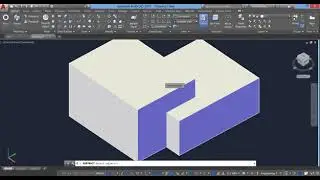 22-How to Use Subtract Command in AutoCad 2014/15/16/17/18