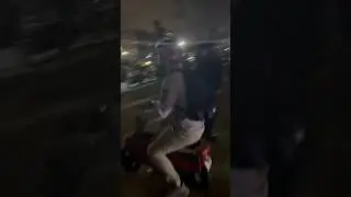 Throwback Mini Moto this guy was riding a classic bike if ykyk